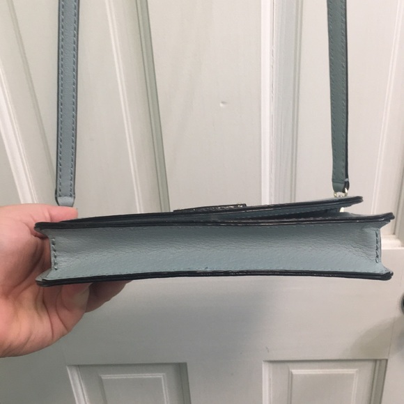 Kate Spade Mikka Grove Street Blue Crossbody Purse Bag - Picture 13 of 14